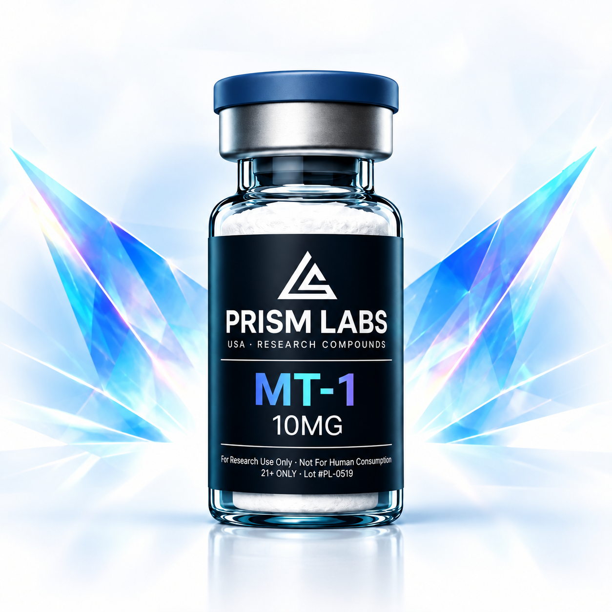 Melanotan I research compound vial - Prism Labs USA